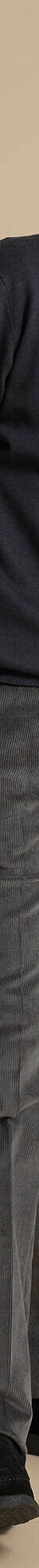 Pantalon ville velours côtelé élastiqué côtés (gris) Pantalon ville velours côtelé élastiqué côtés (gris)